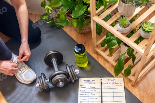 Preview: Workout plan and healthy lifestyle