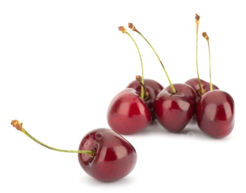 Preview: Cherry isolated on white background
