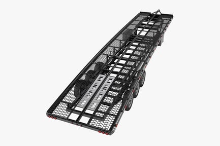 Preview: Heavy Duty Wedge Car Hauler Trailer