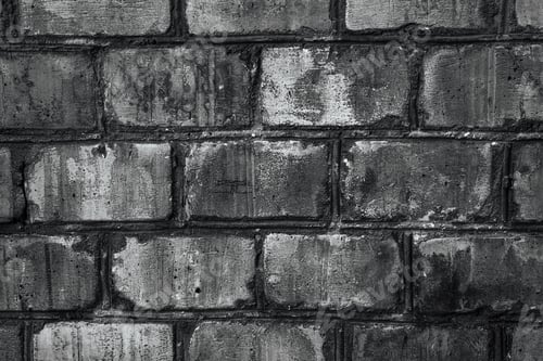 Preview: Grungy weathered brick wall background texture close up