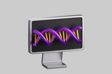 Preview: Dna on computer screen display