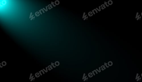 Preview: a small blue light in the upper left with a dark background. lights reflectors against black backgro