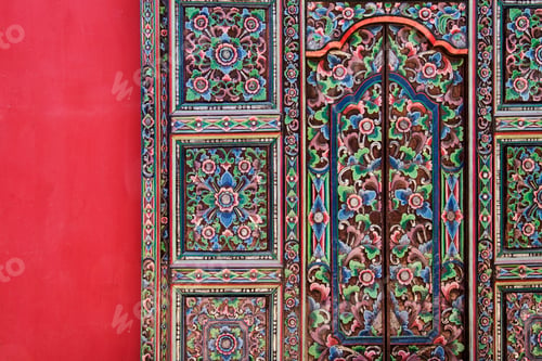 Preview: Ornate Door at the Hotel California in Mexico