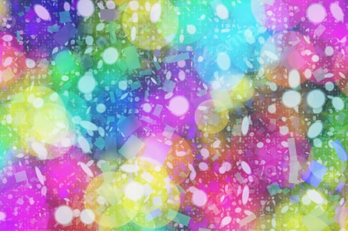 Preview: Nature Pattern- Light Bokeh Background. Celebratory Mood Magic Effect. Decorations Holiday- Design