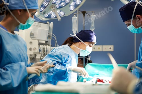 Preview: Surgical Team Performs Delicate Surgery in Operating Room