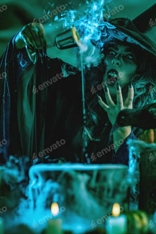 Preview: Pouring Magical Drink To The Cauldron