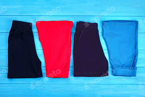 Preview: New folded cotton shorts for kids