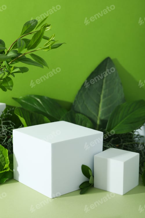 Preview: Composition with podium for your design and advertising