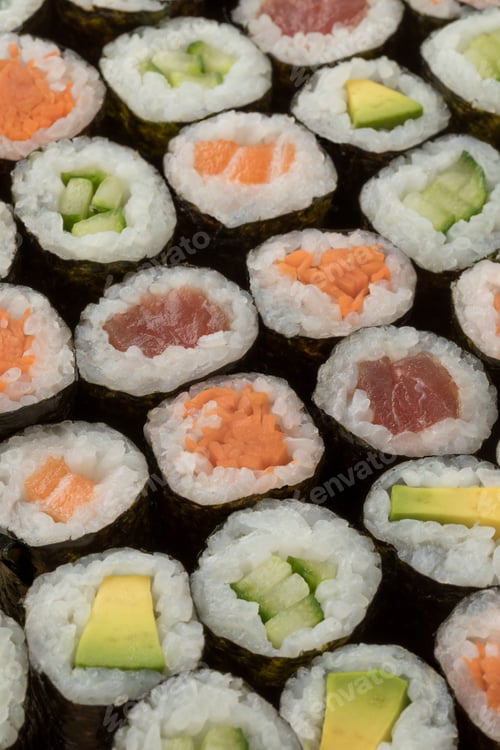 Preview: Traditional Japanese sushi maki