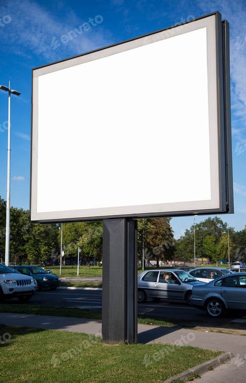 Preview: Empty billboard