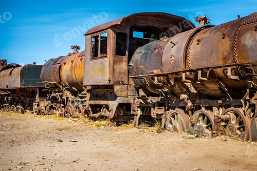 Preview: Cemetery of abandoned trains, Uyuni, Bolivia