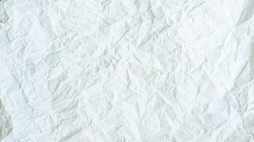 Preview: Abstract white crumpled paper texture background.