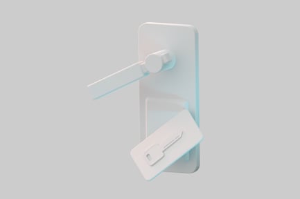 Preview: Minimal hotel room key card