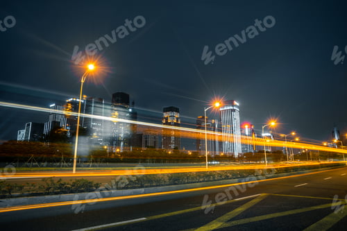 Preview: Car light trails