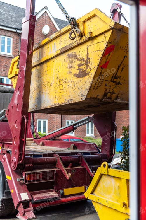 Preview: Big Yellow rubbish skip