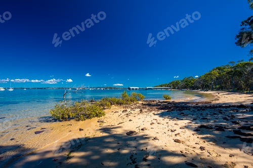 Preview: Sunny day on Coochiemudlo Island, Brisbane, Queensland, Australia