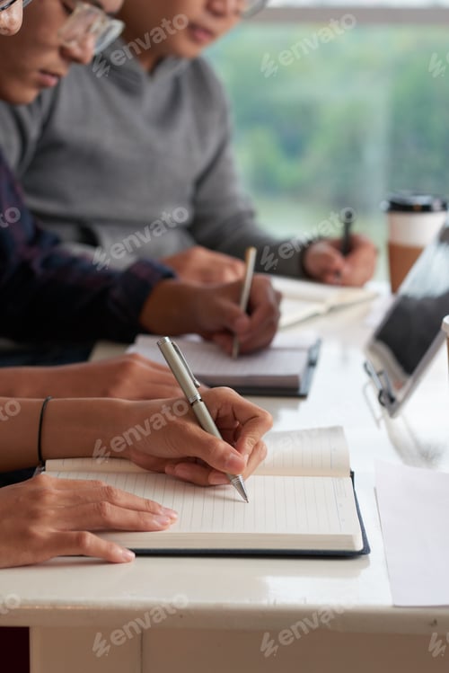 Preview: Asian Students Writing Test