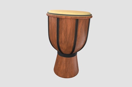 Preview: Djembe 3D Illustration