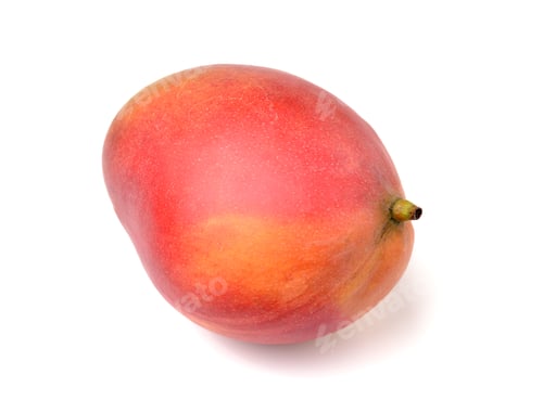 Preview: mango isolated on white background