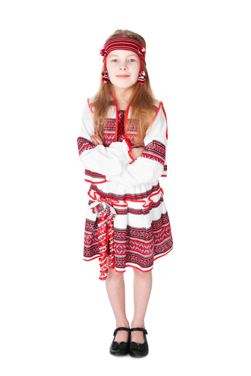Preview: Ukrainian girl in national costume