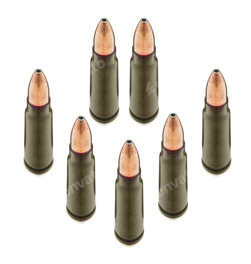Preview: Bullets isolated