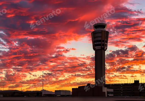 Preview: Airport Sunset