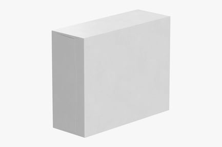 Preview: Blank Pudding Box - Generic Package Design