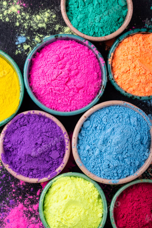 Preview: Gulal colors for Indian Holi festival