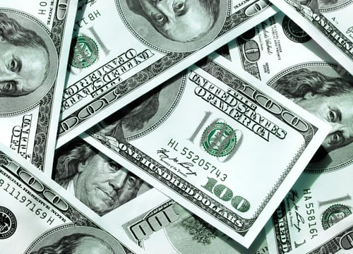 Preview: Pile of United States One Hundred Dollar Bills