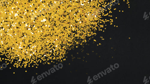 Preview: Gold glitter texture template