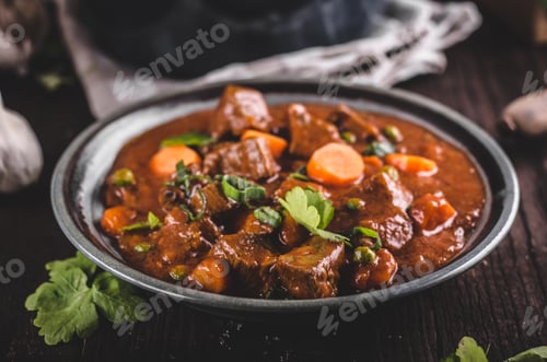 Preview: Beef stew with carrots