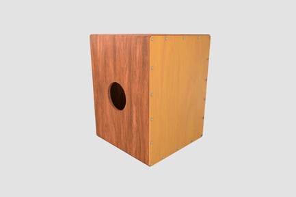Preview: Cajon 3D Illustration