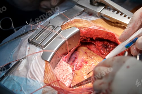 Preview: Open Heart Surgery Procedure Close Up