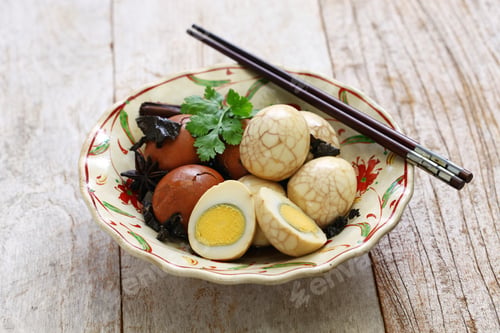 Preview: homemade tea eggs, Taiwanese food