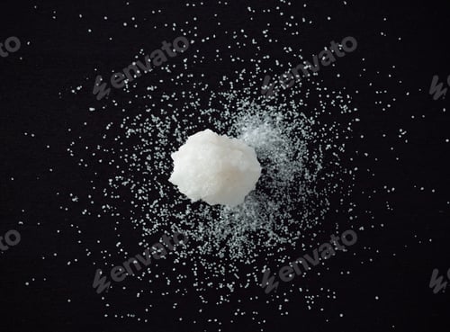 Preview: salt on black