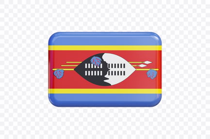 Preview: Eswatini Flag Banner