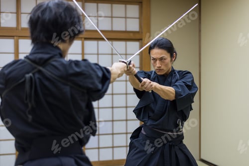 Preview: Samurai training in a traditional dojo in Tokyo