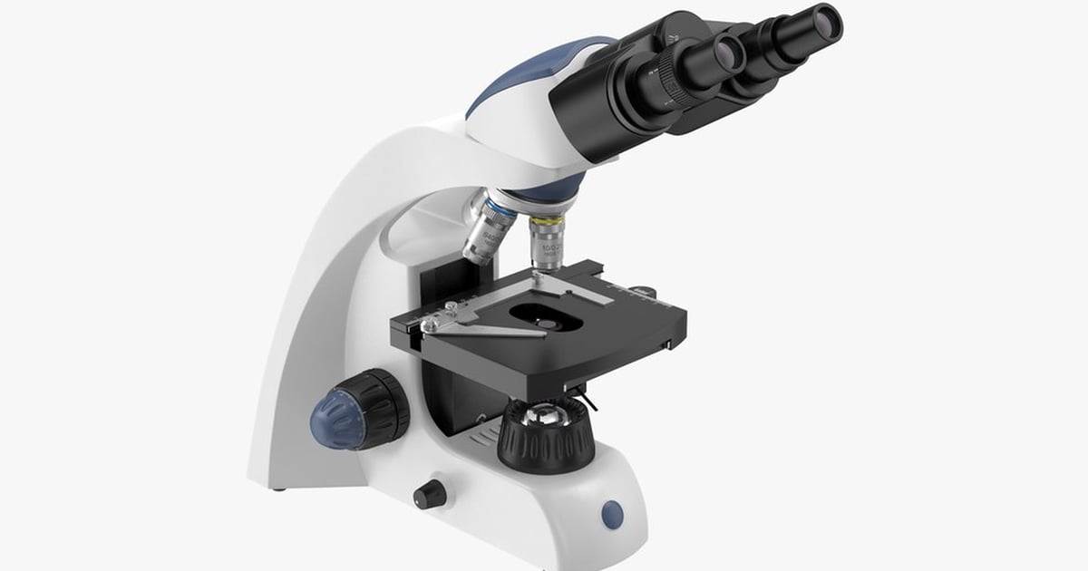 Advanced Compound Microscope with Dual Eyepiece 3D, Incl. science & lab ...