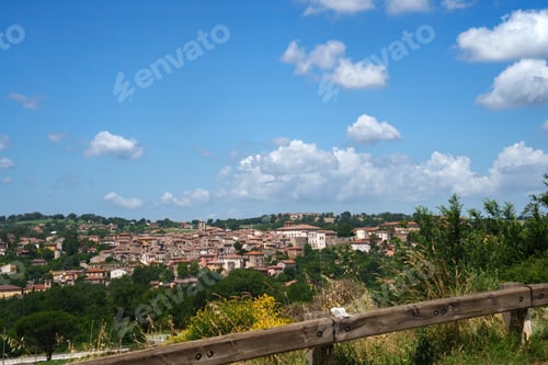 Preview: View of Acquasparta, Umbria, Italy