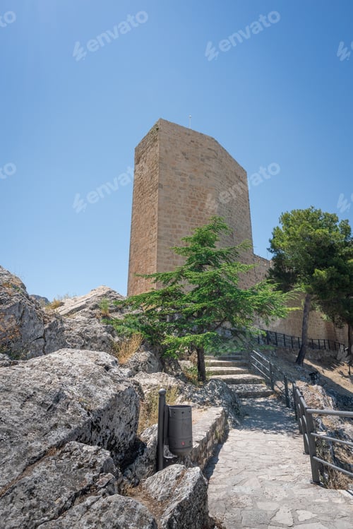 Preview: Vigilance Tower (Torre de la Vela) at Castle of Santa Catalina - Jaen, Spain