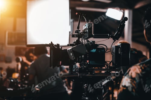 Preview: Film Crew Preparing for a Scene on Set