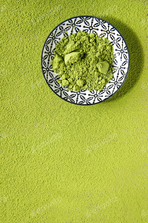 Preview: Green tea matcha powder
