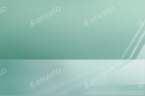 Preview: Mint green plain product background
