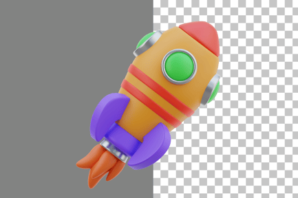 Preview: Rocket 3D Icon