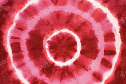 Preview: red tie dye