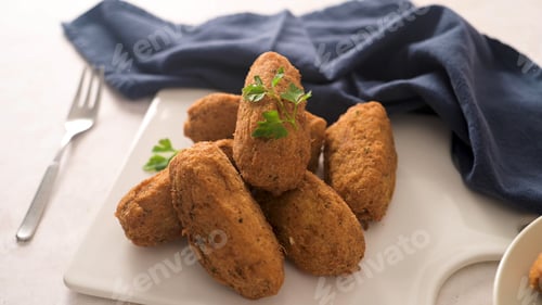 Preview: Cod dumplings or bolinhos de bacalhau