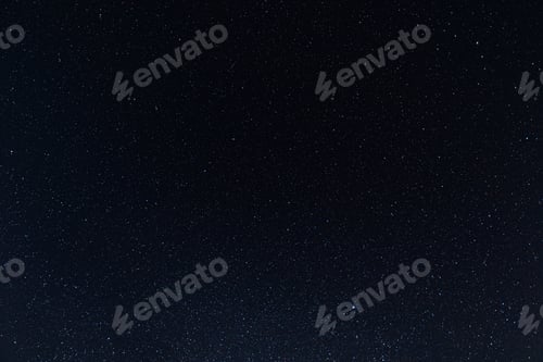 Preview: Night starry sky background, universe