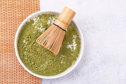 Preview: Japanese matcha green tea powder