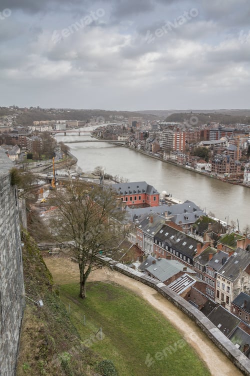 Preview: Namur, city in Belgium by river Meuse, Walloon region