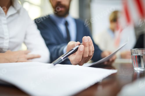Preview: Pointing at document